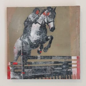 Jumper - 15x15cm - Oils on Wooden Panel