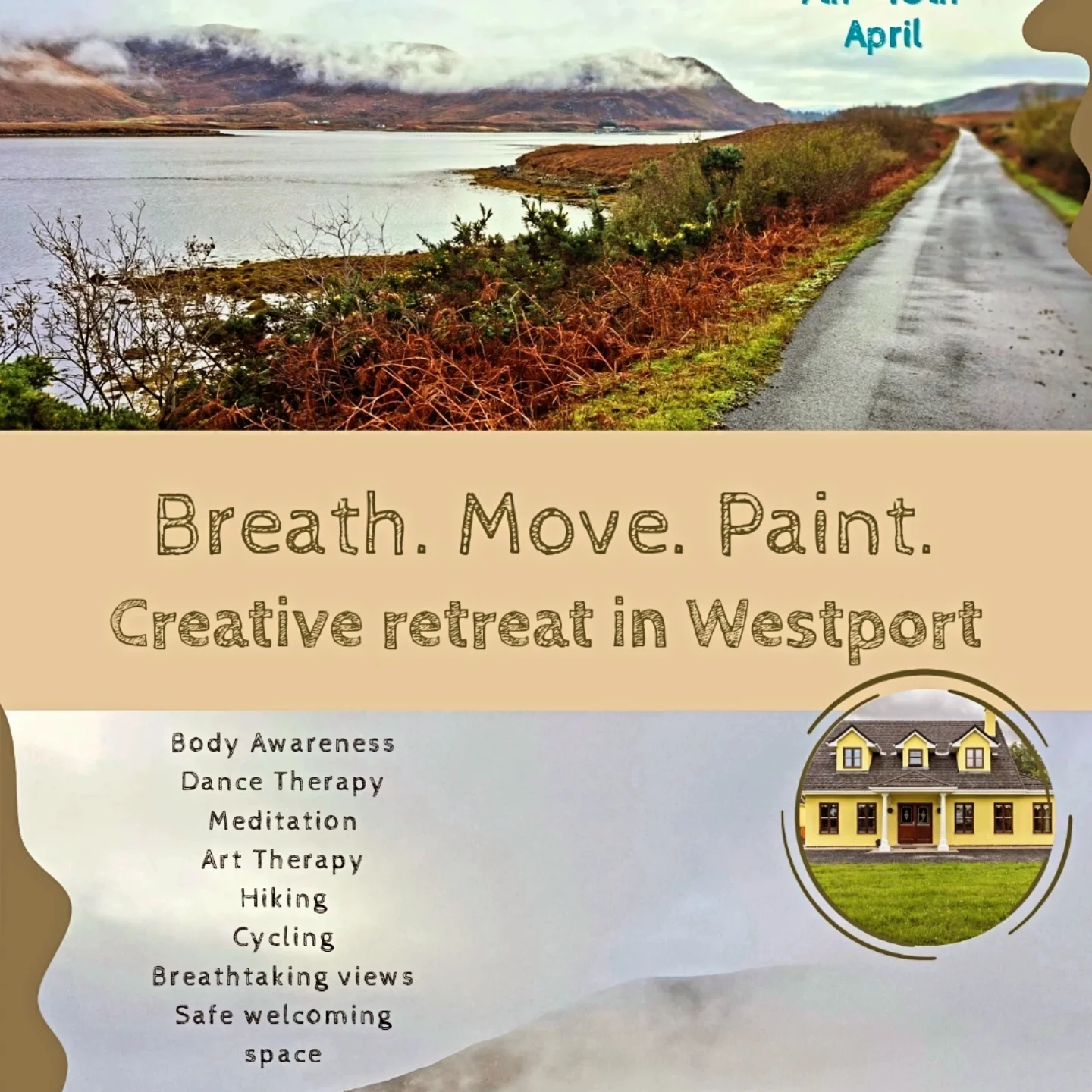 1000047541 Creative Retreat in Westport (April 7–10)