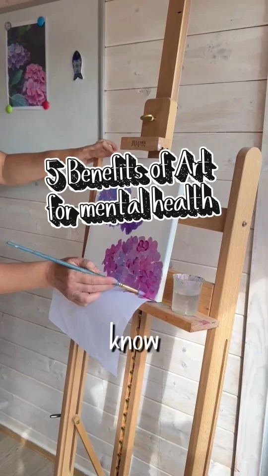 Why antidepressants don't help... When I was getting panic attacks at my corporate job, GP prescribed calming medication and suggested A YEAR of antidepressants .Back then, I combined my senior corporate role with part time teaching and mothering of 3 yo... I hardly had time to paint or look after myselfAfter 3 months of taking the magic pills I realised, they alter consciousness, dull feelings and perception, inspiration! (and I had a very light dose!)Even my taste buds changed, for example I started to feel nauseous from a cup coffee in the morning, which is usually my favorite treat! It was calmer, more relaxed version of me, but it wasn't me...For 7 months now I am not on any medication, hormones or boosters, only vitamins. When feeling overwhelmed, I paint, walk, pray, meditate or dance, and OMG it is so much better. I feel clear mind and in chargeI read loads of researches about antidepressants, I think they are ok for getting nervous system in ballance short term, but long term no...💊 they like a plaster cover the wound but do not heal it.Sometimes, the pain is necessary to address the problem and solve it. Art, art therapy and natural ways are helpful to support on this journey!Supposed to be playful but turned out being deep... post ☺️Like if it resonates! 🩷#artforstress #mentalhealthremedie #truthaboutantidepressants #notoanridepressants