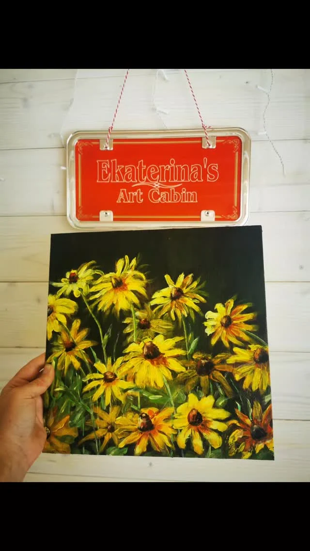 There is NOTHING good floral painting session can't fix!It feels almost like plugging into that higher energy which created this beauty... Flowers exist to be painted!!-That's all🎨 Art Therapy: feeling stressed at work, overwhelmed, busy...doodle flowers! Any...daisies, snowdrops...roses...In ten minutes you feel reborn!Those blooms I painted in the last 2 years, I simply can't stop! ...most of them went to new homes 🫶  sweet saddness, but glad that the energy resonated with people...We are finished one course Florals in Acrylics and starting a new one soon, keep tuned xWhich flower would YOU like to paint?#FlowerPower #floraltherapy #floralsinacrylics #paintingflowers #floralart