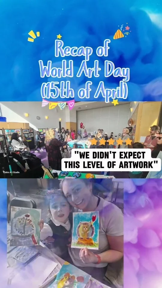 Thanks all for taking part, admiring childrens work, purchasing raffle tickets and our artworks, coming for workshops and celebrating joy of art. Art brings us together, connects, helps to self express and enjoy ourselves.Thanks @echo_tallaght for publishing a piece about us. Absolutely,  regular practice of art = mental healthThanks @slumptownkid for being with us on a day. 🌸It was an amazing event, I am planning to make this a tradition to celebrate the World Art Day every year in April!What do you think?#artforkids
#artexhibitiondublin
#artsouthdublin
#artschooldublin
#artclassesdublin