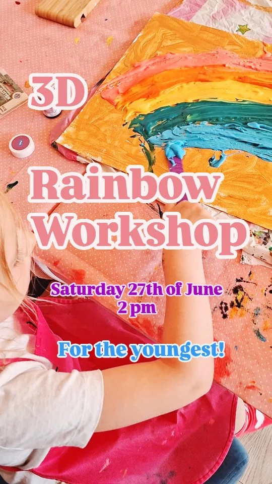 She said it was the "best day of her life" 😄I loooove workshops with the youngest, you could see that magic in their eyes! Also, nothing beats those moments of making something together with a parentWe are creating paints, metallic sky and the rainbow, glitter magic dust must have too! #funfunfunChildren 3+ but suitable for all ages , my 6 and 7+ always get excited with the puffy art too!Location @theparkcommunitycentre
Cost €35 for family of 2
€50 family of 31.5 hrs workshop
You'll love it too, guaranteed ⭐️#artworkshop #miniartists #familyartdublin
#familyworkshopdublin