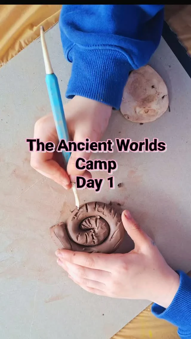 It was beautiful first day with my young archaeologists 🗿
Tomorrow is all about Jurassic 😃🦕 Exciting!!#artcabincamps #artcampsdublin #artsummercamps #artforkidsdublin #artschooldublin